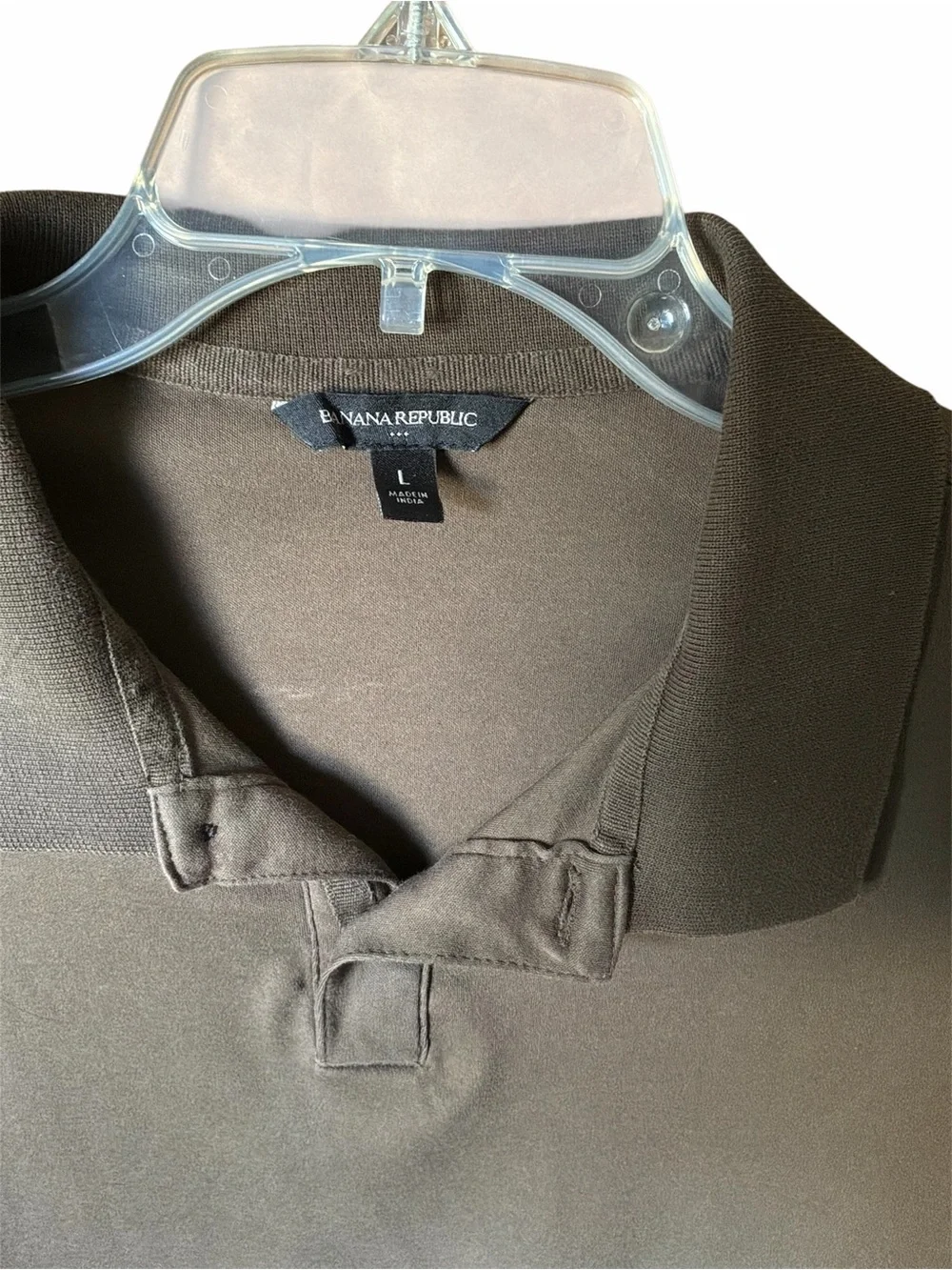 Banana Republic Men’s brown Green Polo Shirt